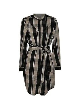 maison scotch shirt dress Scotch & Soda Maison Scotch Women's M Long Sleeve Button Up Dress, Unique Floral